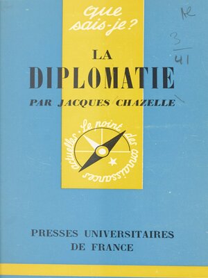 cover image of La diplomatie